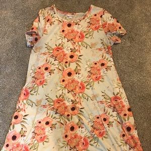 Lularoe floral jessie dress